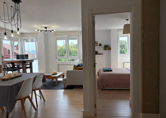 Apartment Vistas A La Ria, Camas 160cm, Reformado, Wifi San Vicente De La Barquera