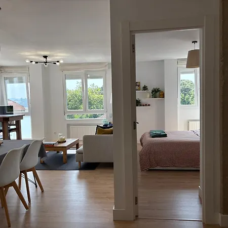 Appartamento Vistas A La Ria, Camas 160cm, Reformado, Wifi San Vicente De La Barquera